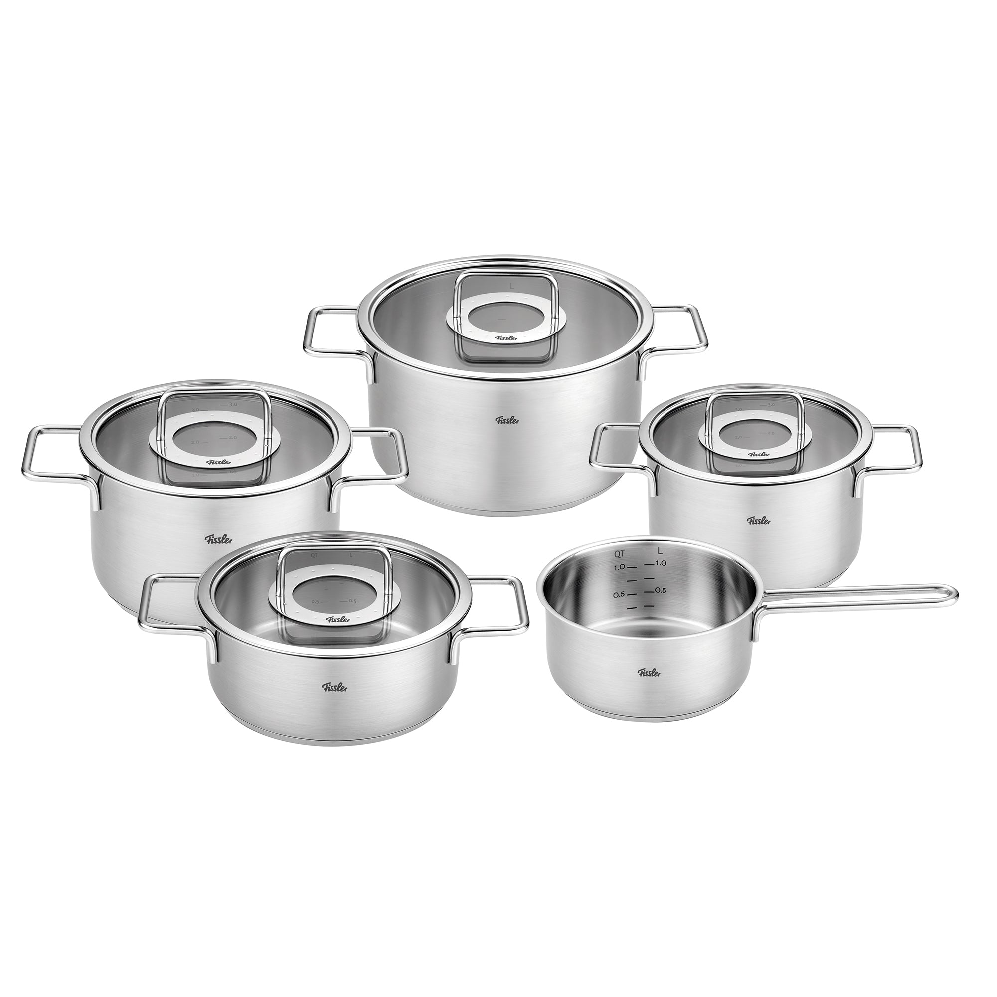 ラ*ー様 Fissler Pure Collection5点セット及び24cmフ Pure 5-Piece Set | Fissler Australia Cookware