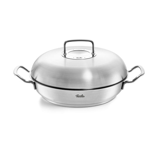 Original-Profi Collection® Serving Pan with Novogrill® and High Dome Lid